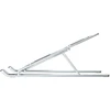 Wozinsky WDCX-X8S Foldable Adjustable Nešiojamas kompiuteris Stand - Sidabrinis