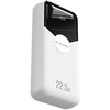 Wozinsky WFC-15W 20000mAh 22.5W PD20W Powerbank with Built-in Lightning and USB-C Cables - Baltas