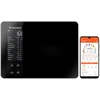 Virtuvinės svarstyklės Wozinsky WIK-16 Smart Kitchen Scale with Digital Ekranas, Bluetooth App - Juodas