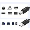 Wozinsky WKDDY4S USB-B - USB-A 480Mb/s kabelis 1 m - juodas