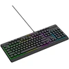 Wozinsky WKG-1044 laidinė žaidimų klaviatūra su foniniu apšvietimu – Juodas