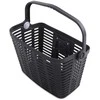 Wozinsky WKR-PK plastikas handlebar bicycle basket - juodas