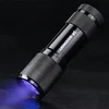 Wozinsky WLD-9L IP65 UV Flashlight for Trace Detection - Juodas