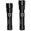 Wozinsky WLT-15W 15W 1500lm CREE IP65 Tactical Flashlight with Adjustable Beam - Juodas