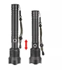 Wozinsky WLT-20W tactical flashlight 20 W 2000 lm CREE diodes IP65 with adjustable beam - juodas