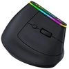 Wozinsky WMG-1164 Wireless Vertical Ergonomic Pelė žaidimams 3600 DPI with RGB pašvietimas - Juodas