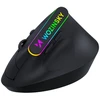 Wozinsky WMG-1164 Wireless Vertical Ergonomic Pelė žaidimams 3600 DPI with RGB pašvietimas - Juodas