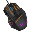 Wozinsky WMGK-1179W su laidu Optinė pelė žaidimams 7200 DPI with Backlight - Juodas
