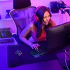 Wozinsky WPD-B1000 gaming desk pad XXL 1000x500mm waterproof - juodas