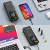 Wozinsky WPEP-8000 kompresorius, elektrinis siurblys, 8000 mAh išorinė baterija, žibintuvėlis - juodas