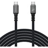 Wozinsky WPS-UY415S USB-C USB4 Cable 40Gb/s 240W 1.5m 4K - Juodas