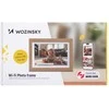 Wozinsky WRC-32 10,1 colio skaitmeninis nuotraukų rėmelis su „Frameo“ 32 GB programėle – šviesiai rudas