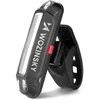 Rinkinys lampek rowerowych Wozinsky WSBLB2 przednia (400 lm) USB-C i tylna USB micro - juoda