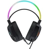Wozinsky WSG-1118 Ausinės su laidu Žaidimams su mikrofonu ir RGB Backlight - Juodas