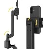 Wozinsky WST-360YS Selfie Stick with Tripod Function with 360° AI Auto Face Tracking Gesture Control – juodos spalvos