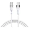 Wozinsky WSTCC2 USB-C / USB-C PD 65W laidas 2 m - baltas