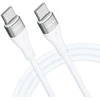 Wozinsky WSTCC2 USB-C / USB-C PD 65W laidas 2 m - baltas