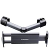 Wozinsky WUU-CHZ19 universal headrest car holder for phone and tablet - juodas