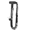 Wozinsky WZR-K2 Keyed Chain Bicycle Lock - Juodas