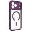 Dėklas X-ONE Dropguard 2S compatible with MagSafe for iPhone 18 Pro Max / 17 Pro Max dark cherry
