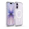 Dėklas X-ONE Dropguard Pro compatible with MagSafe for iPhone 17 glitter baltas