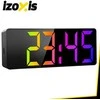 Alarm clock - Izoxis colorful LED clock
