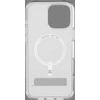 ZAGG Crystal Palace Snap Kickstand MagSafe dėklas su stovu, skirtas iPhone 16 Pro Max – skaidrus