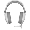 Žaidimų ausinės Corsair HS65 Surround. baltas