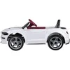 Akumuliatorinis sportinis kabrioletas vaikams Jokomisiada Mustang PA0169 | spalva: balta