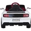 Akumuliatorinis sportinis kabrioletas vaikams Jokomisiada Mustang PA0169 | spalva: balta