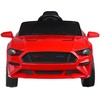 Akumuliatorinis sportinis kabrioletas vaikams Jokomisiada Mustang PA0169 | spalva: raudona