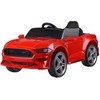 Akumuliatorinis sportinis kabrioletas vaikams Jokomisiada Mustang PA0169 | spalva: raudona