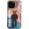 4Tel ZUCK BEAR dėklas BERLIN BOSS MAG suderinamas su MagSafe, skirtas IPHONE 16 dviem žavesiams