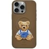 4Tel ZUCK BEAR dėklas EVERLEY suderinamas su MagSafe 16 Pro šampaniniu auksiniu