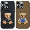 4Tel ZUCK BEAR dėklas EVERLEY suderinamas su MagSafe 16 Pro šampaniniu auksiniu