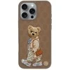 4Tel ZUCK BEAR dėklas PARIS GENTLEMAN IPHONE 16 krepšiui