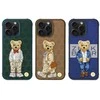 4Tel ZUCK BEAR dėklas PARIS GENTLEMAN, skirtas IPHONE 15 Pro krepšiui