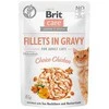 Brit Care Fillets in Gravy Choice vištiena NAUJIENA 85 g