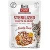 Brit Care Sterilized Fillets in Gravy antiena konservai katėms su antiena, 85 g