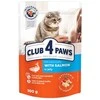 Club 4 Paws konservai katėms su lašiša drebučiuose, 100 g