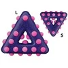 Kong - Dotz Triangle 15cm - (KONGTDD13E)