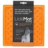 Lickimat LICKI MAT - Šuns dubuo Buddy oranžinis 20x20 cm - (645.5350)
