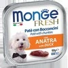 Monge Fresh paštetas šunims su antienos gabalėliais100g