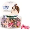 Show Tech Argyle kaspinėliai su gumytėmis šunims, 50 vnt