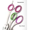 Show Tech Finger Ring Fine žiedai žirklėms, violetiniai, 2 vnt, 20 mm