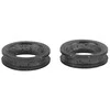 Show Tech Finger Ring žiedai žirklėms, juodi, 2 vnt, 22 mm