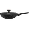 Bollire WOK keptuvė SICILIA 28 cm su nuimama rankena ir dangčiu BR-1511