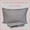 Patalynės komplektas - Antklodės užvalkalas 200x200 cm. + pagalvės užvalkalai 50x70 cm. (2 vnt.)