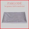 100 proc. medvilninės paklodės - 200x240cm.