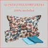 5D Patalynės komplektas - Antklodės užvalkalas 200x200 cm. + pagalvės užvalkalai 50x70 cm. (2 vnt.)